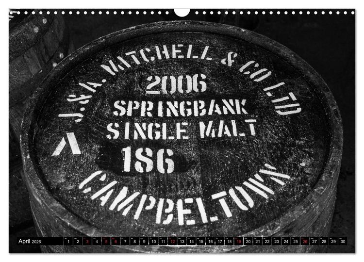 Produktbild: Schottischer Whisky (Wandkalender 2026 DIN A3 quer), CALVENDO Monatskalender