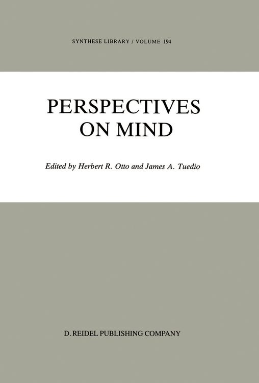 Produktbild: Perspectives on Mind