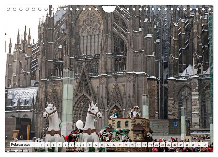 Produktbild: Cologne - K&ouml;ln (Wandkalender 2026 DIN A4 quer), CALVENDO Monatskalender