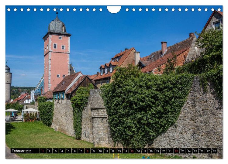 Produktbild: Ochsenfurt im S&uuml;den des Maindreiecks (Wandkalender 2026 DIN A4 quer), CALVENDO Monatskalender