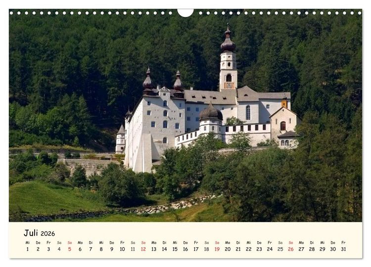 Produktbild: Vinschgau - Die Sonnenseite S&uuml;dtirols (Wandkalender 2026 DIN A3 quer), CALVENDO Monatskalender