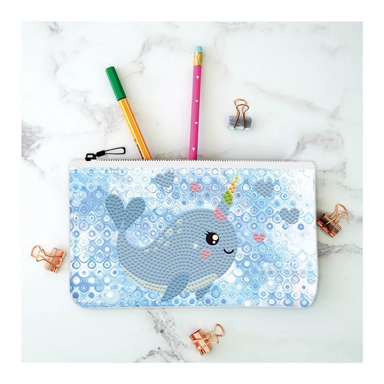 Produktbild: DOTZIES BY DIAMOND DOTZ - Diamond Painting Etui Narwal