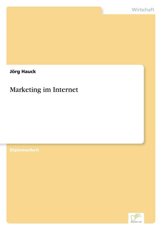 Produktbild: Marketing im Internet