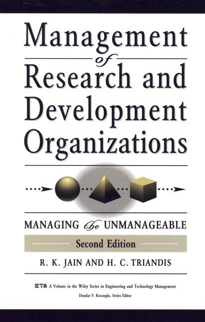 Produktbild: Management of Research and Development Organizations