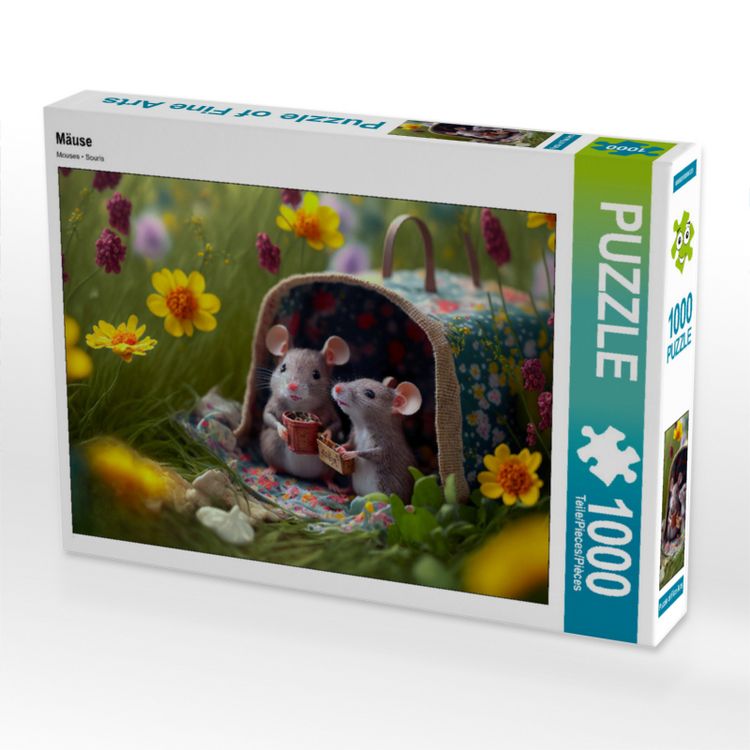 Produktbild: CALVENDO Puzzle Picknick im Gr&uuml;nen | 1000 Teile Lege-Gr&ouml;&szlig;e 64x48cm Foto-Puzzle f&uuml;r gl&uuml;ckliche Stunden