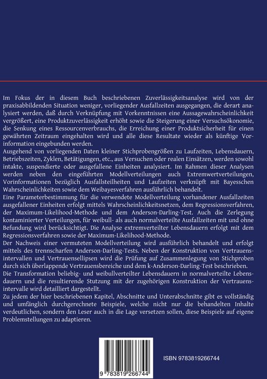 Produktbild: Band 3: Weibull-Statistik in der Praxis