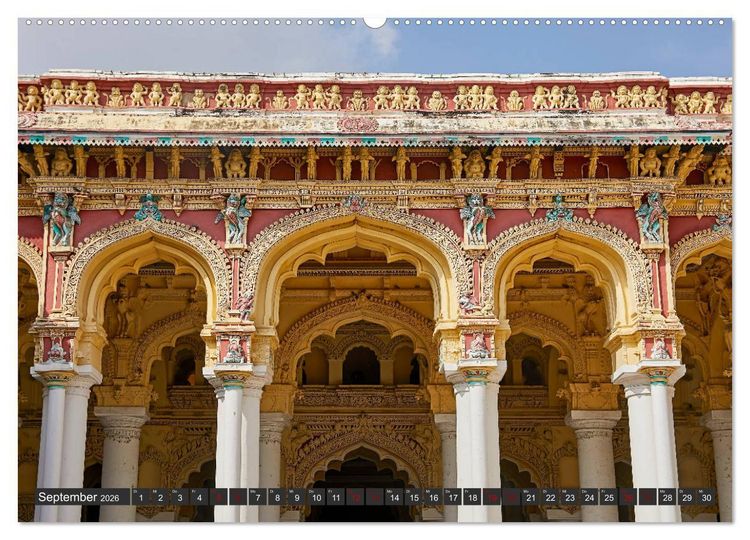 Produktbild: Indiens Tempel und Pal&auml;ste (hochwertiger Premium Wandkalender 2026 DIN A2 quer), Kunstdruck in Hochglanz