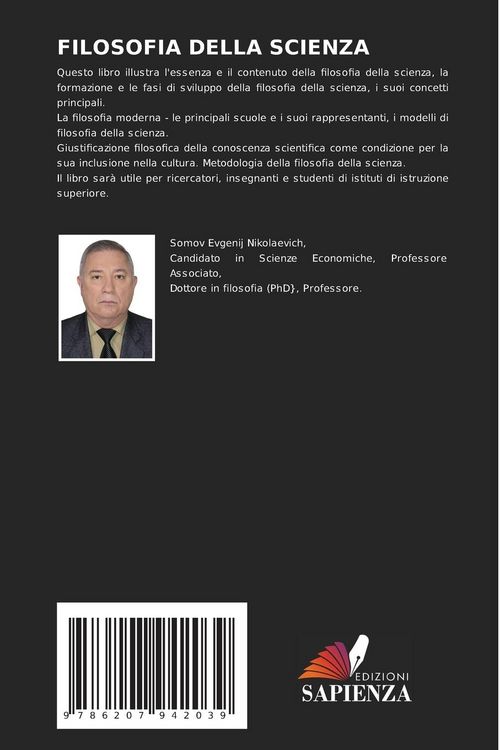 Produktbild: Filosofia Della Scienza