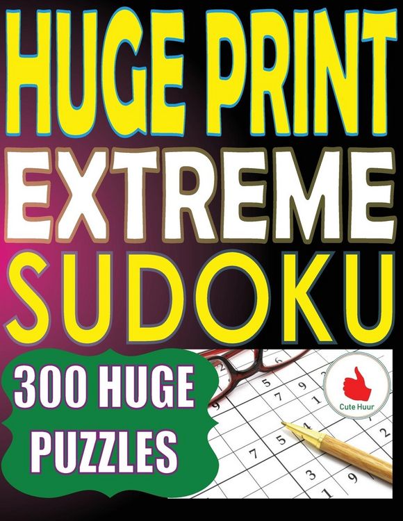Produktbild: Huge Print Extreme Sudoku