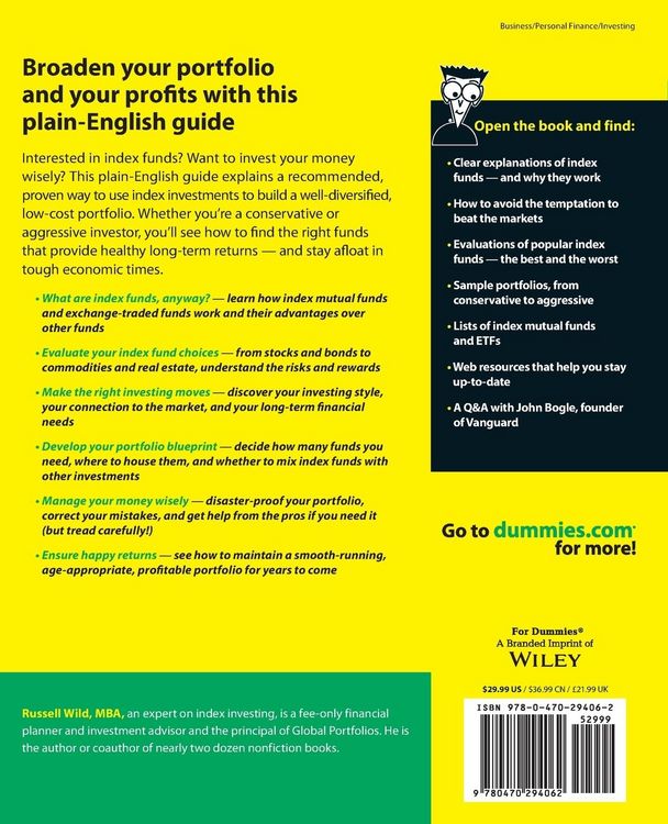 Produktbild: Index Investing for Dummies