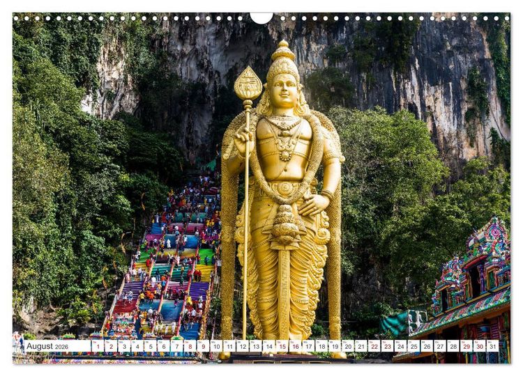 Produktbild: Kuala Lumpur einfach liebenswert (Wandkalender 2026 DIN A3 quer), CALVENDO Monatskalender