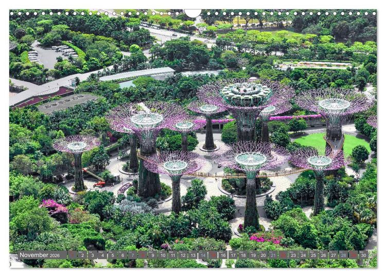 Produktbild: Singapore - Discover Central Area (Wall Calendar 2026 DIN A3 landscape), CALVENDO 12 Month Wall Calendar