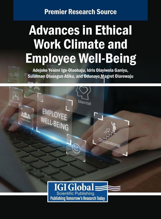 Produktbild: Advances in Ethical Work Climate and Employee Well-Being