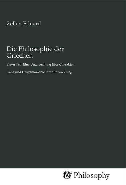 Produktbild: Die Philosophie der Griechen