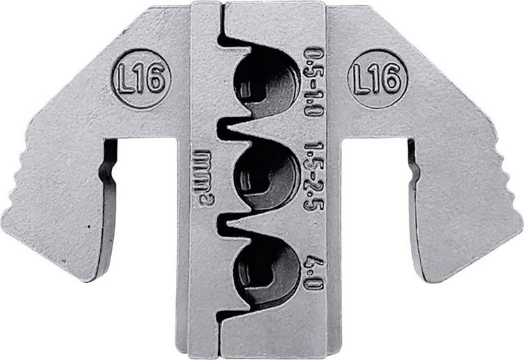 Produktbild: TOOLCRAFT TO-9625857 Crimpeinsatz MCP Flachkontakt, SPT Flachkontakt 0.5 bis 4mm&sup2;