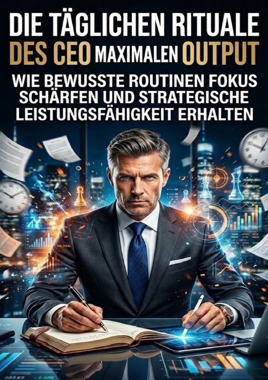 Produktbild: Die t&auml;glichen Rituale des CEO f&uuml;r maximalen Output