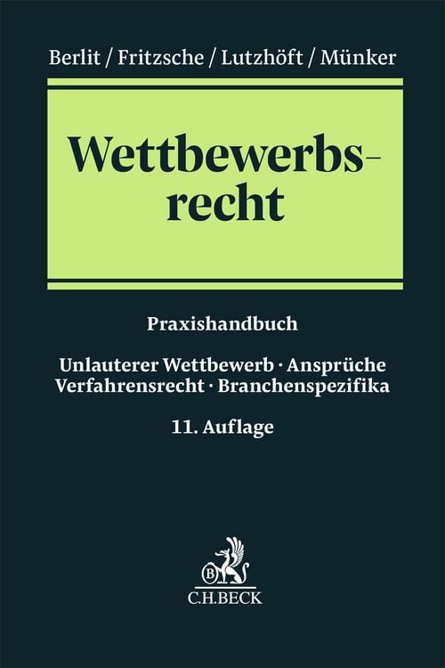 Produktbild: Wettbewerbsrecht