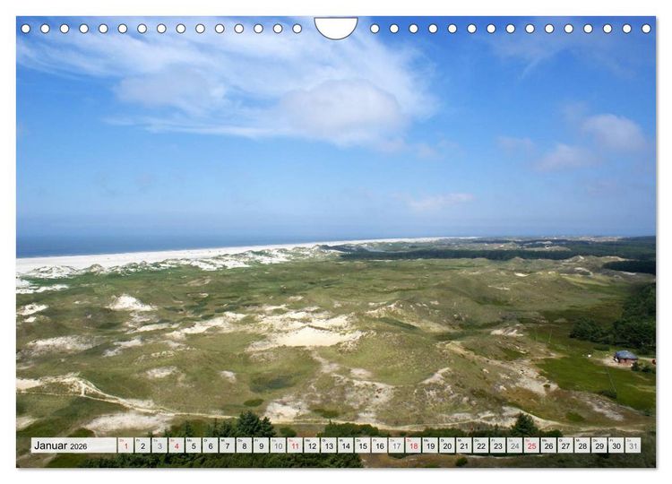 Produktbild: Amrum &ndash; Trauminsel in der Nordsee (Wandkalender 2026 DIN A4 quer), CALVENDO Monatskalender