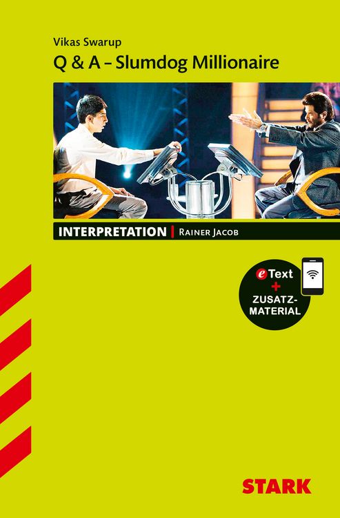 Produktbild: STARK Vikas Swarup: Q & A - Slumdog Millionaire - Englisch - Interpretationen