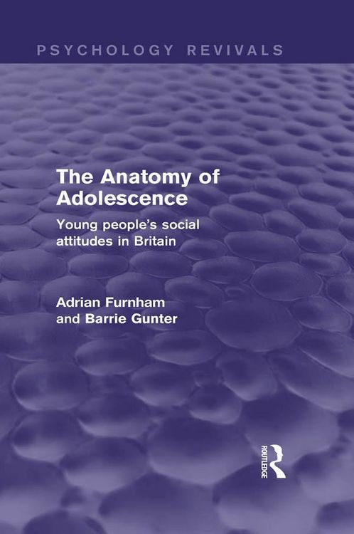 Produktbild: The Anatomy of Adolescence (Psychology Revivals)