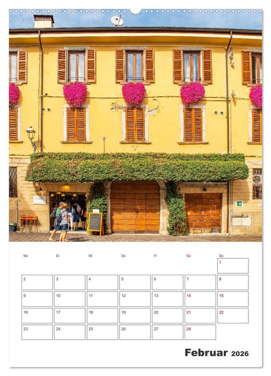 Produktbild: Salo am Gardasee - Reiseplaner (Wandkalender 2026 DIN A2 hoch), CALVENDO Monatskalender