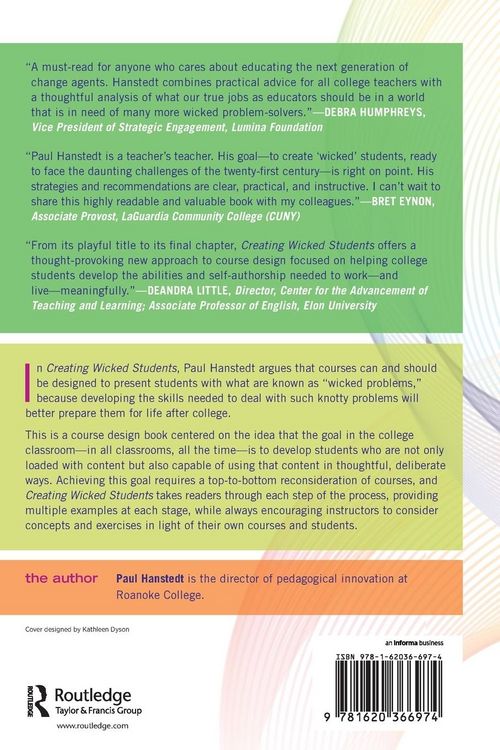 Produktbild: Creating Wicked Students