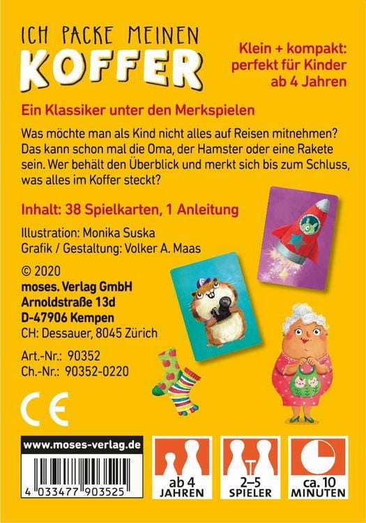 Produktbild: Ich packe meinen Koffer