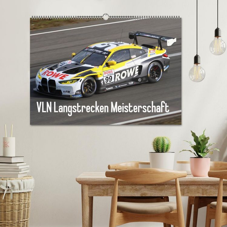 Produktbild: VLN Langstrecken Meisterschaft (Wandkalender 2026 DIN A2 quer), CALVENDO Monatskalender