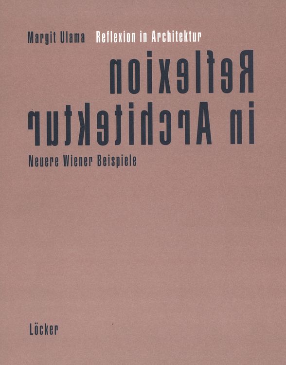 Produktbild: Reflexion in Architektur