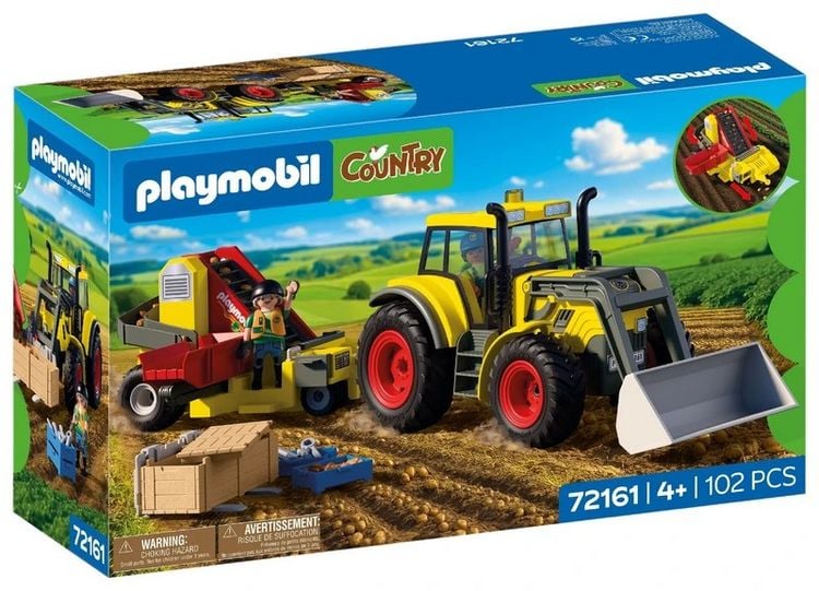 Produktbild: Gro&szlig;er Traktor mit Kartoffelroder