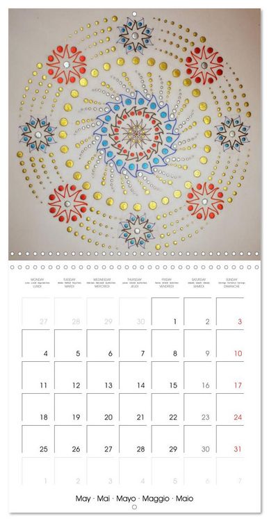 Produktbild: Sacred Geometry Healing (Wall Calendar 2026 12 &times; 12 Inch) CALVENDO 12 Month Wall Calendar