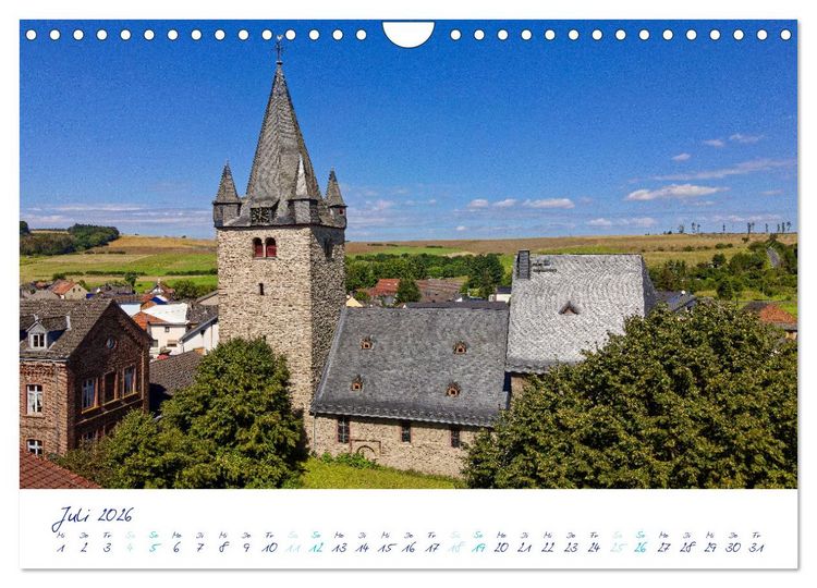 Produktbild: Taunus, deine Kirchen (Wandkalender 2026 DIN A4 quer), CALVENDO Monatskalender