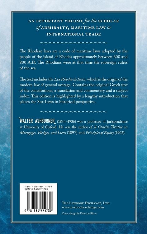 Produktbild: The Rhodian Sea-Law