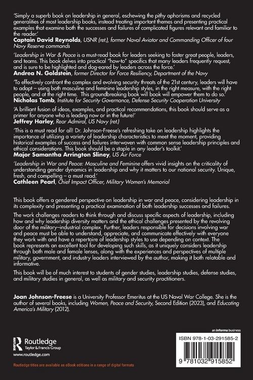 Produktbild: Leadership in War and Peace