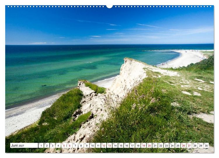 Produktbild: Fischland-Dar&szlig;-Zingst - Momente einer Reise (Wandkalender 2027 DIN A2 quer), CALVENDO Monatskalender