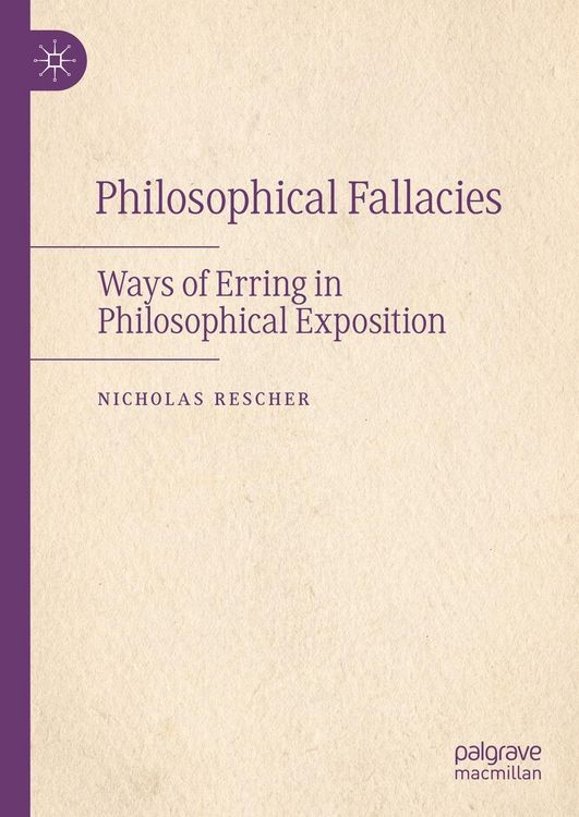 Produktbild: Philosophical Fallacies