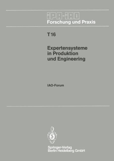 Produktbild: Expertensysteme in Produktion und Engineering
