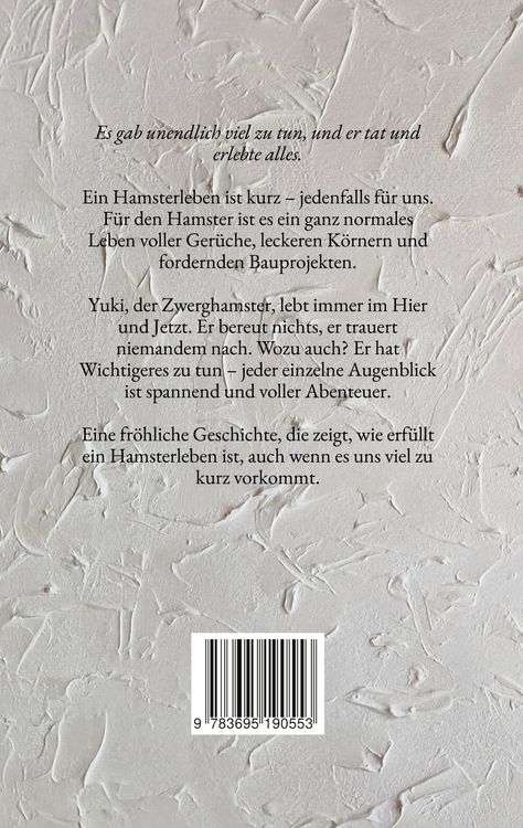 Produktbild: Ein Leben - Yuki, der Zwerghamster