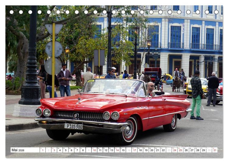 Produktbild: STRASSENKREUZER - BUICK 1959 (Tischkalender 2026 DIN A5 quer), CALVENDO Monatskalender