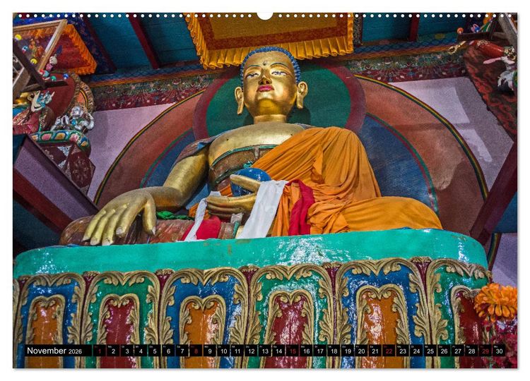 Produktbild: Himachal Pradesh - Bezaubernde Bergwelt im Himalaya (Wandkalender 2026 DIN A2 quer), CALVENDO Monatskalender