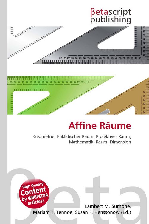 Produktbild: Affine R&auml;ume