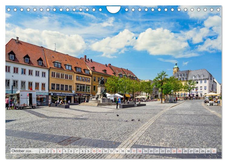 Produktbild: Schweinfurt Impressionen (Wandkalender 2026 DIN A4 quer), CALVENDO Monatskalender
