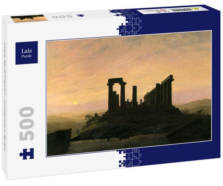 Produktbild: Lais Puzzle Caspar David Friedrich - Junotempel in Agrient 500 Teile