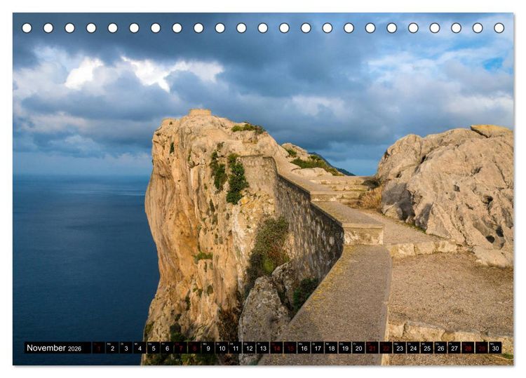 Produktbild: Mallorca - Trauminsel im Mittelmeer (Tischkalender 2026 DIN A5 quer), CALVENDO Monatskalender