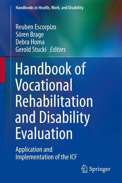 Produktbild: Handbook of Vocational Rehabilitation and Disability Evaluation