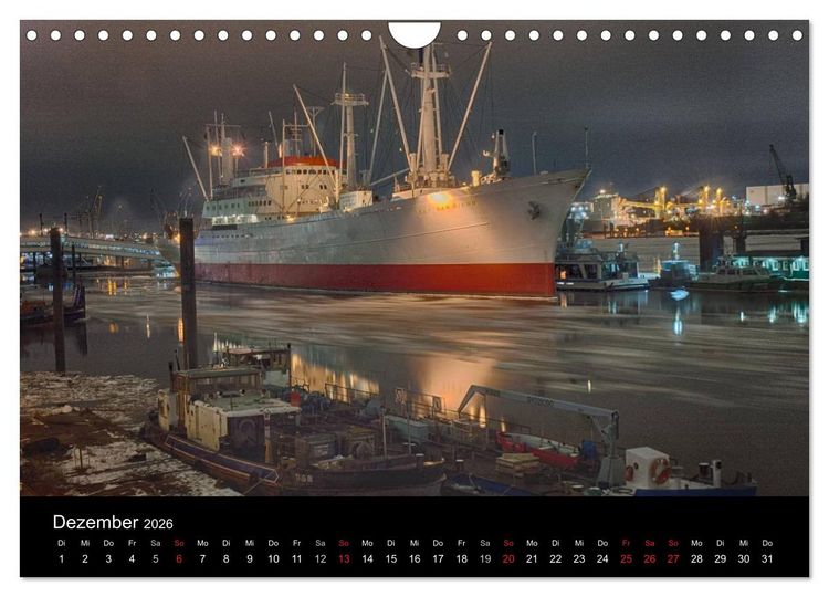Produktbild: Hamburg (Wandkalender 2026 DIN A4 quer), CALVENDO Monatskalender