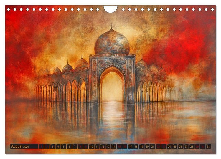 Produktbild: Visionen aus 1001 Nacht (Wandkalender 2026 DIN A4 quer), CALVENDO Monatskalender