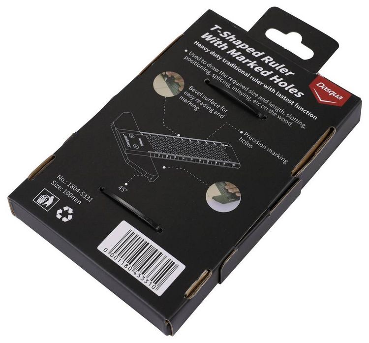 Produktbild: Dasqua 1804-5331 Ma&szlig;stabslineal Aluminiumlegierung