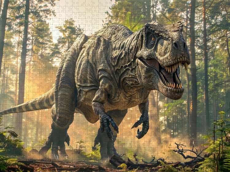 Produktbild: CALVENDO Puzzle Allosaurus | 1000 Teile Lege-Gr&ouml;&szlig;e 64x48cm Foto-Puzzle f&uuml;r gl&uuml;ckliche Stunden