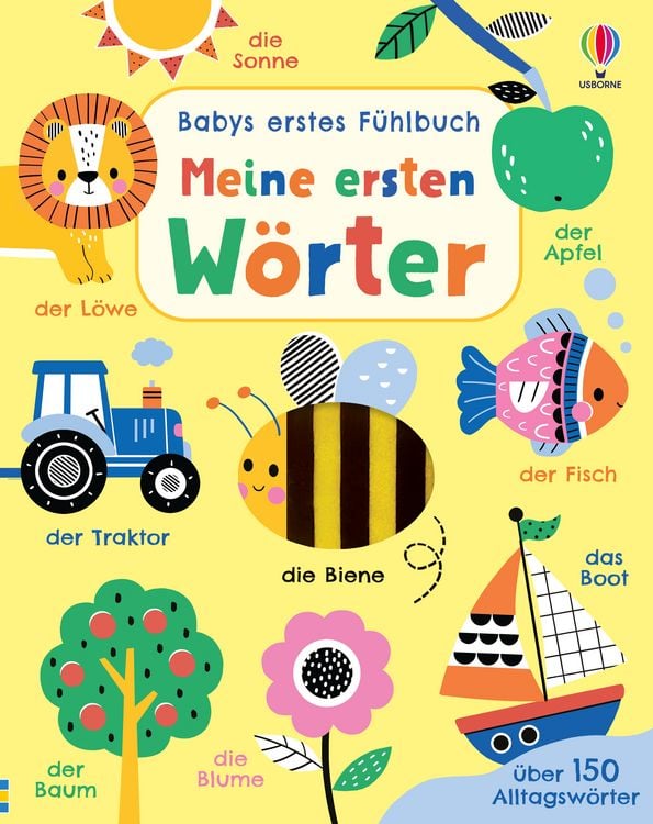 Produktbild: Babys erstes F&uuml;hlbuch: Meine ersten W&ouml;rter